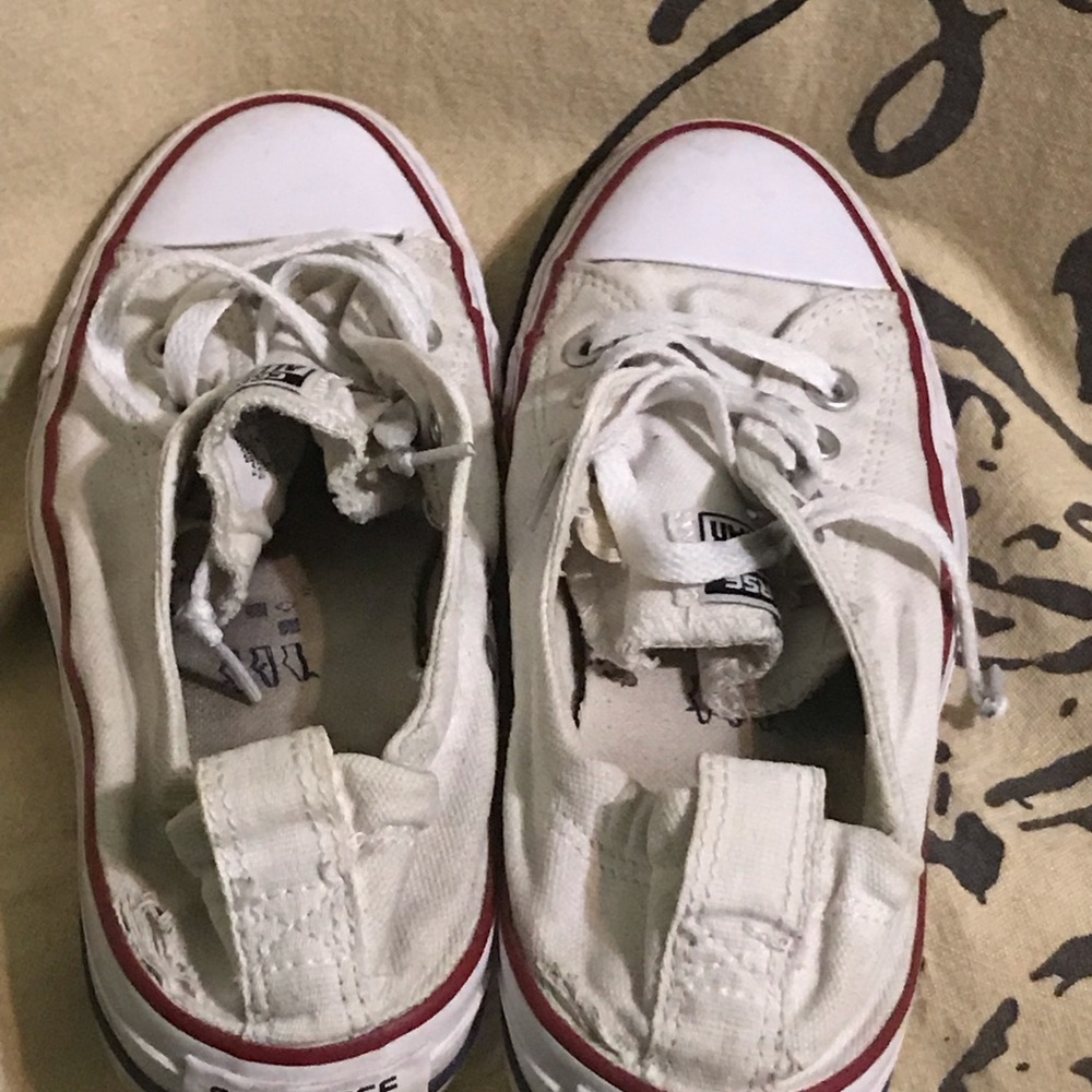 White Converse - Picture 2 of 4